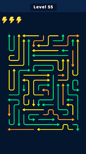 Maze Flow: Arrow Escape Puzzle screenshot