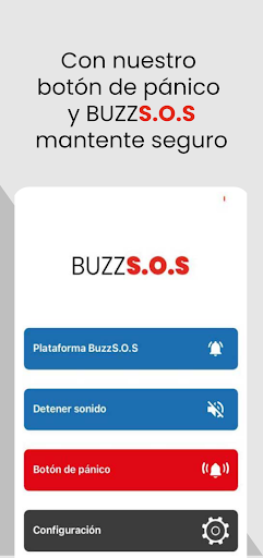 Android application BuzzS.O.S screenshort