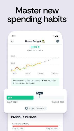 Screenshot of Spendee: Budget App & Tracker
