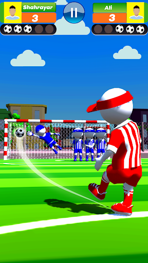 Android application Stickman Soccer - Penalty game screenshort