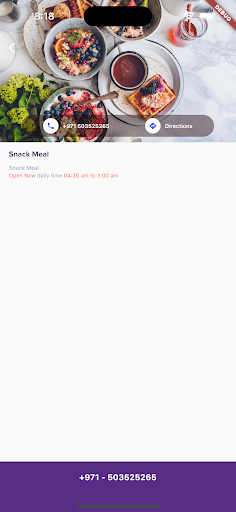 Android application Best Chicken Cafeteria screenshort