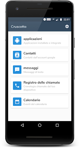 Anteprima dell'app
