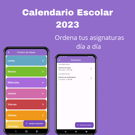 Agenda Escolar 2023-Calendario Screen 2