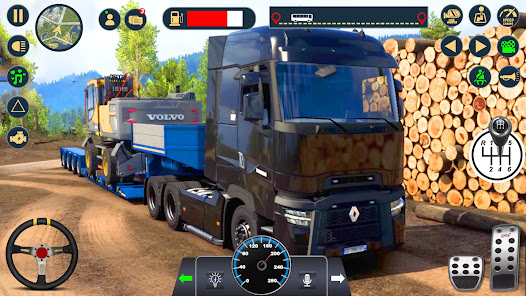 Captura 4 euro camión simulador 3d android