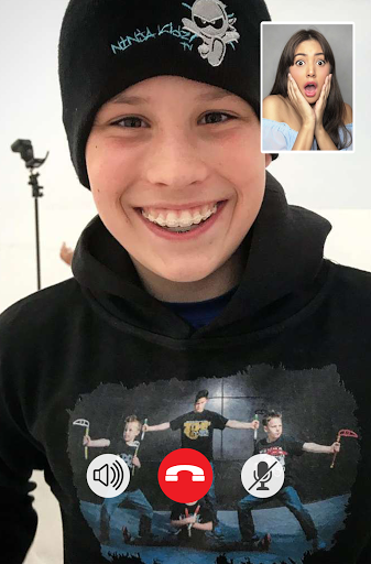 Ninja Kidz Fake Call - Prank Video Call 2020
