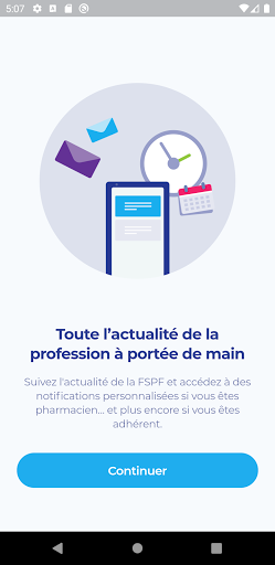 Android application FSPF screenshort