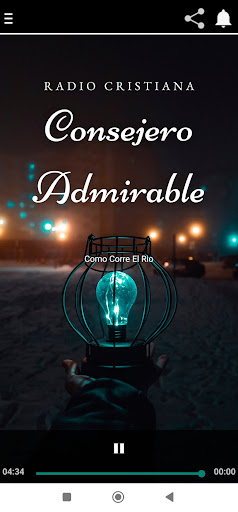 Android application Radio Consejero Admirable screenshort