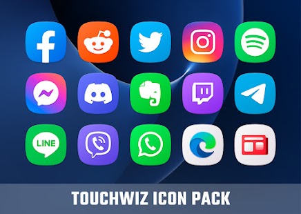 TouchWiz - Icon Pack Captura de tela