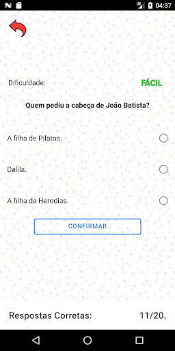 Perguntas bíblicas Screen 2
