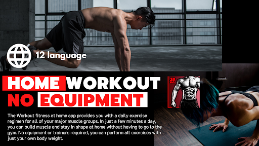Android application FITNESS PROGRAM screenshort