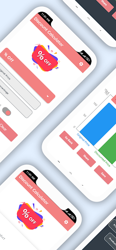 Android application Discount Calculator With Tax screenshort