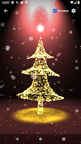 Screenshot 4 Árbol de Navidad fondo animado android