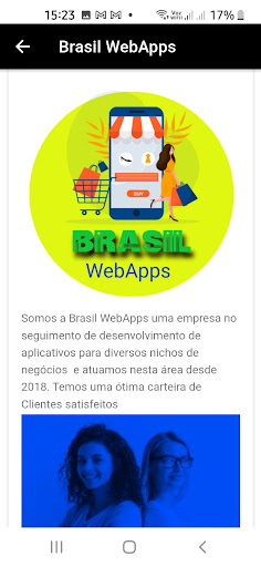 Brasil WebApps Screen 3