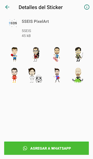 5SEIS Stickers for Whatsapp Screen 2