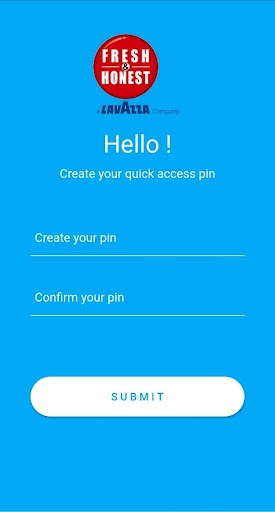 Fresh and Honest App Screen 2
