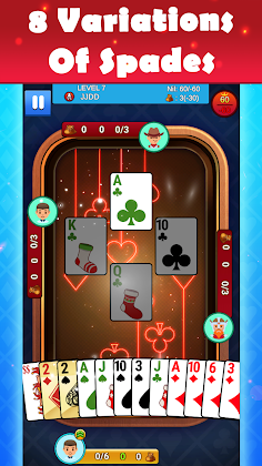 Spades Card Game - Screenshot 2