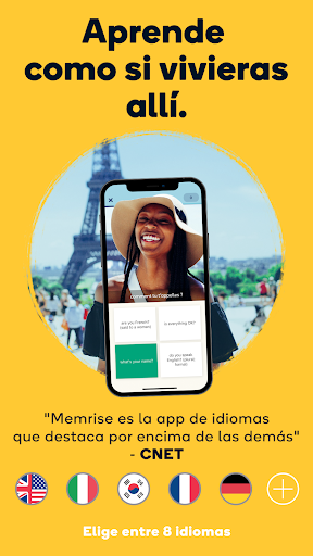 Aplicación Memrise Stories para aprender idiomas