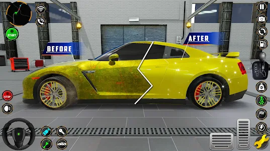 3D 汽車改裝 建造汽車遊戲
