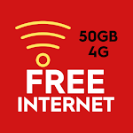 Cover Image of ダウンロード Free Internet 50GB, Free Wifi: Free MB 3G 4G 2.1.2 APK