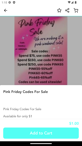 Screenshot of Honey Bourbon Boutique