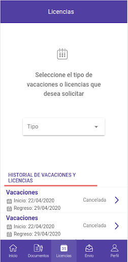 Tu Recibo Screen 2