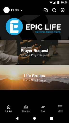 Android application Epic Life NB screenshort