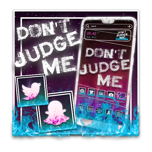 Dont Judge Me Theme logo