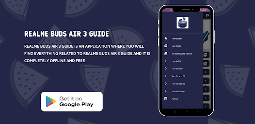 Realme Buds air 3 Guide - Apps on Google Play