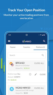 Alvexo: Online CFD Trading App on Forex