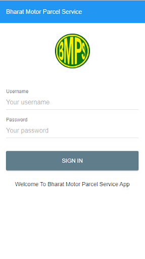 Android application BMPS Branch screenshort