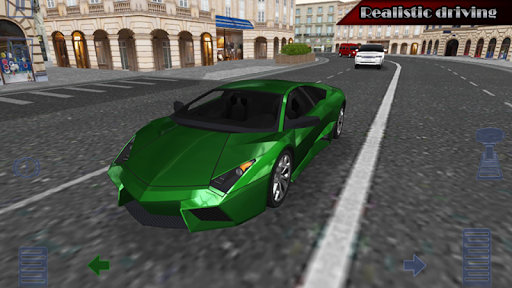 Android application City Car Driver Simulator screenshort