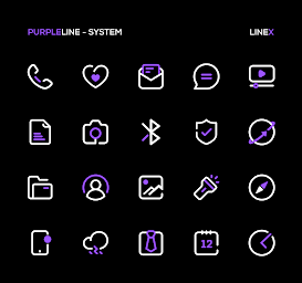 PurpleLine Icon Pack : LineX