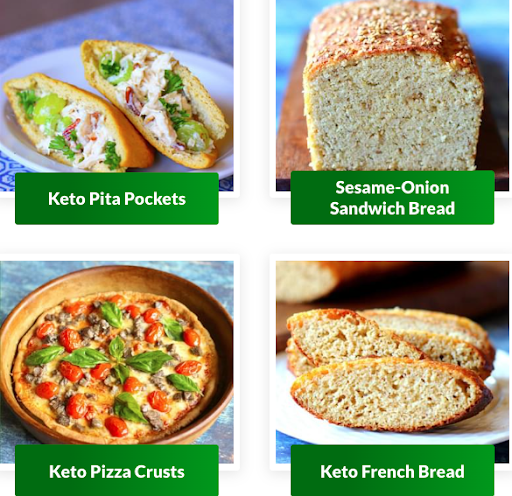 Keto Breads  Keto Desserts