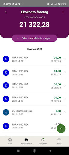 Ekobanken 2.0 Screen 2