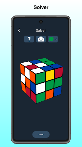 Android application Solviks: Cube Solver screenshort