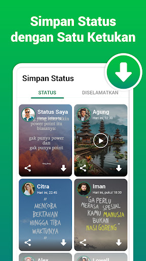 Pratinjau aplikasi