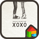 love you xoxo dodol theme icon