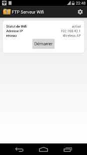 Aperçu de l'application