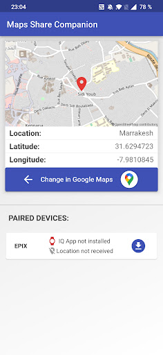 Maps Share Screen 2