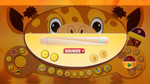Giraffe Piano Sound Music Screen 2
