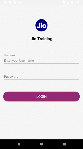 Jio Training Screen 2
