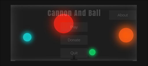 Android application Cannon And Ball screenshort