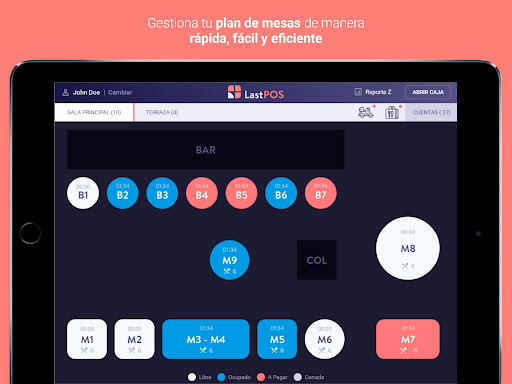 Android application LastPOS screenshort