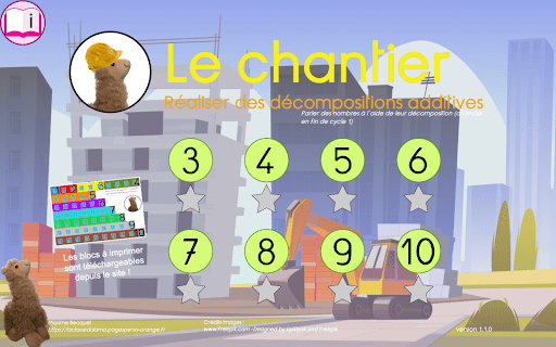 Android application Le chantier de Serge screenshort