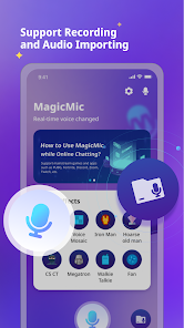 Captura 17 Voice Changer-MagicMic android