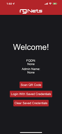 Android application rXg Account Editor screenshort