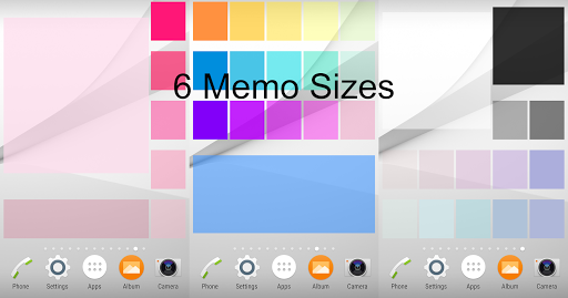 Android application Sticky Memo Notepad *Colors* screenshort