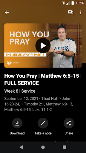 Open Life Church Screen 3
