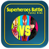 Superheroes Battle Funny Kids icon