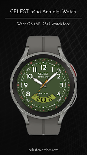 CELEST5438 Ana-digi Watch
